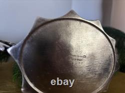 BARKER BROTHERS England Silver Plate Tea & Coffee Pot, Creamer, Sugar Bowl 1900s