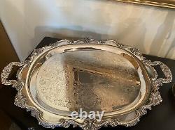 BEAUTIFULL, ORNATE ESTATE POOLE BRISTOL SILVERPLATE COFFEE/TEA SET Tarnish Free