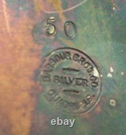 Barbour Bros. Silver Plated Tea Coffee Tilting Samovar Dispenser Antique 1880's
