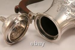 Barker Brothers Hand Chased Silverplate Tea Pot & Creamer