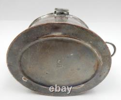Barker Brothers Silver Plate Tea Caddy With Lion Head Handles England Circa 1930