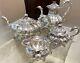 Barker Ellis Co. Vintage Silver Plate 5-pc Hand-chased 1931 Coffee & Tea Set