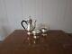 Barker Ellis Silver Plate 3 Piece Tea/coffee Set Pot Creamer