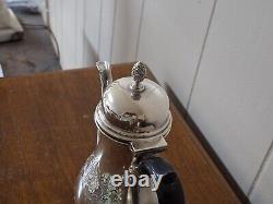 Barker Ellis Silver Plate 3 Piece Tea/Coffee Set Pot Creamer