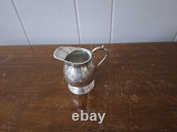 Barker Ellis Silver Plate 3 Piece Tea/Coffee Set Pot Creamer