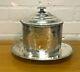 Barker Ellis Silver-plate Oval Tea Caddytobacco Bin