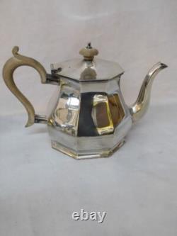 Beautiful Antique Robert & Belk Romney 5 piece Silver Coffee & Tea Serving Set
