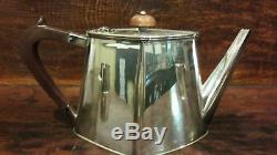 Beautiful Superb Quality Art Deco Epns Tea Pot Sugar Bowl & Milk Jug