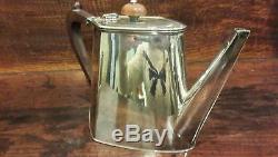 Beautiful Superb Quality Art Deco Epns Tea Pot Sugar Bowl & Milk Jug
