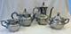 Beautiful, Ornate Antique Silver Plated 4 Piece Tea Coffee Set A. Frankfield