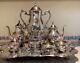 Big Discount! Antique F. B. Rogers 1881 Lady Margaret Silver Plate Tea Set 7 Pc