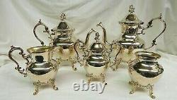 Birmingham Silver Co. Silverplate Coffee Tea Server Set