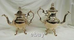 Birmingham Silver Co. Silverplate Coffee Tea Server Set