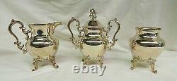 Birmingham Silver Co. Silverplate Coffee Tea Server Set