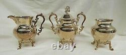 Birmingham Silver Co. Silverplate Coffee Tea Server Set