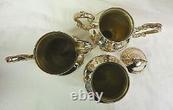 Birmingham Silver Co. Silverplate Coffee Tea Server Set