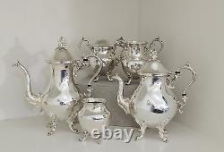 Birmingham Silver Co. Silverplate Coffee Tea Service Set 5 Piece Set