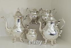 Birmingham Silver Co. Silverplate Coffee Tea Service Set 5 Piece Set