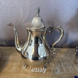 Birmingham Silver Co. Silverplate Coffee Tea Service Set 6 Piece Set