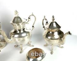 Birmingham Silver Company Silverplate / Silver On Copper Tea & Serving Set (AR)