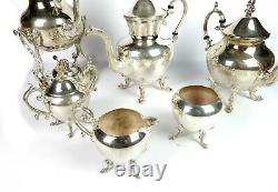 Birmingham Silver Company Silverplate / Silver On Copper Tea & Serving Set (AR)