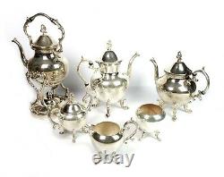 Birmingham Silver Company Silverplate / Silver On Copper Tea & Serving Set (AR)