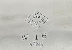 C1860s English Sheffield Mappin & Webb Silver Plate Sphinx Top Tea Caddy