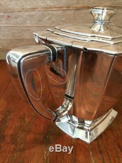 C1929 5-pc ROGERS BROTHERS Legacy Silverplate ART DECO Coffee Tea Service Set