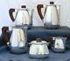 Christofle Art Deco 1920 Coffee Tea Service Creamer Sugar Bowl 5pieces Brilliant