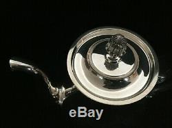 CHRISTOFLE MALMAISON Beauharnais Silverplate TEA POT France MSRP $2,250 EUC