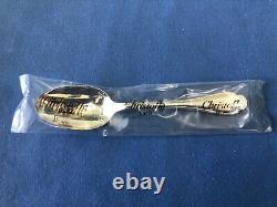 CHRISTOFLE Paris POMPADOUR Set of 12 Tea coffee Spoons Silver-plated 6 NEW