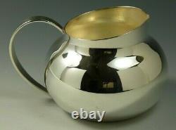 CHRISTOFLE Silver Plate GALLIA Lino Sabattini BOULE Pattern 3 Piece Tea Set