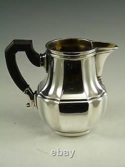 CHRISTOFLE Silver Plate Gallia ART DECO Pattern 4 Piece Tea & Coffee Set