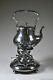 Ca. 1920s B. Bohrmann Frankfurt German Silver Plate Gas Tea / Coffee Pot Warmer