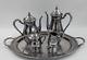 Camille By International Silver Tea Coffee Set Serving Set W Tray Siver Plated
