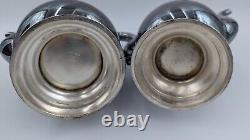 Camille by International Silver Tea Coffee set Serving Set w Tray Siver Plated