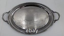 Camille by International Silver Tea Coffee set Serving Set w Tray Siver Plated