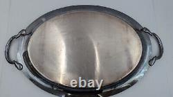 Camille by International Silver Tea Coffee set Serving Set w Tray Siver Plated