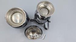 Camille by International Silver Tea Coffee set Serving Set w Tray Siver Plated