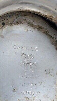 Camille by International Silver Tea Coffee set Serving Set w Tray Siver Plated