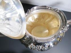 Chantilly by Gorham Silverplate 4 Piece Teapot & Coffee Service Set English Tea