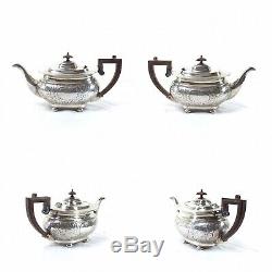 Cheltenham Sheffield England Tipping Tea Kettle Tea Service RARE DESIGN