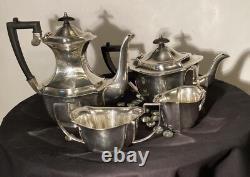 Cheltenham Sheffield Tea Set RARE Silver Plate 02007 serious sale