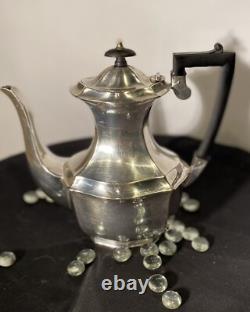 Cheltenham Sheffield Tea Set RARE Silver Plate 02007 serious sale