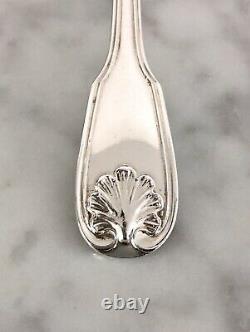 Christofle Antique Silver Plated Tea/dessert Spoons Set Of 12 Pcs In Gift Box