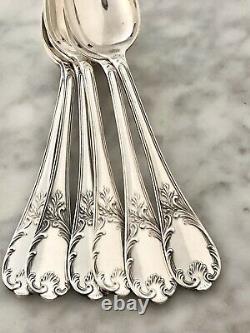 Christofle Marly Silver Plated Coffee/tea Set Of 12 Spoons In Original Box