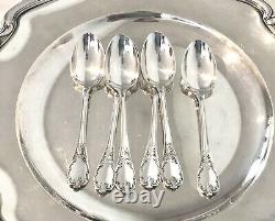 Christofle Marly Silver Plated Coffee/tea Set Of 6 Spoons