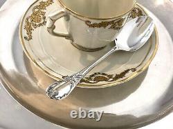 Christofle Marly Silver Plated Coffee/tea Set Of 6 Spoons