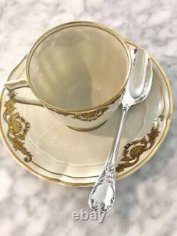 Christofle Marly Silver Plated Coffee/tea Set Of 6 Spoons