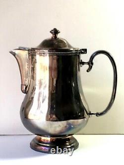 Christofle Silver Plated Coffee Tea Pot France Hotel Collection